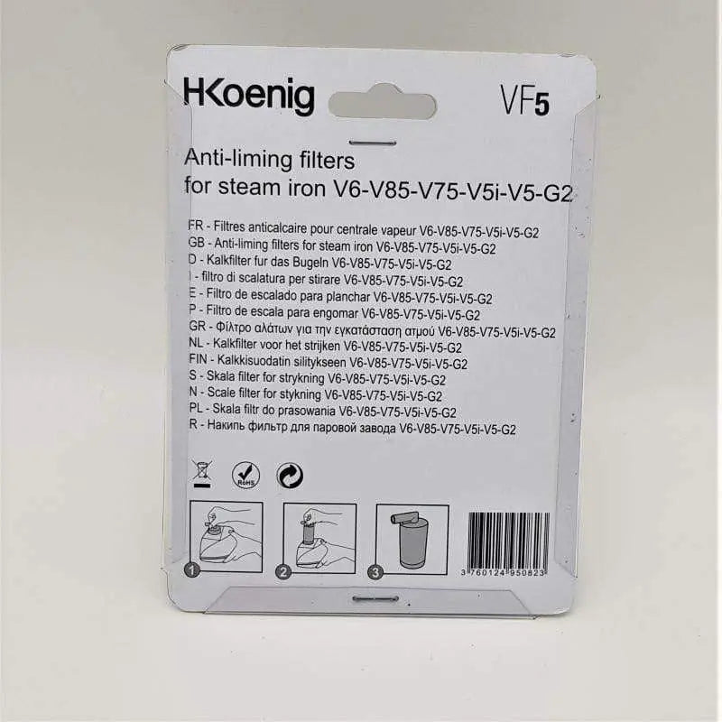 Cartuccia filtro vf5 per ferro da stiro h koenig v6 v85 v75 v5i v5 g2 H KOENIG