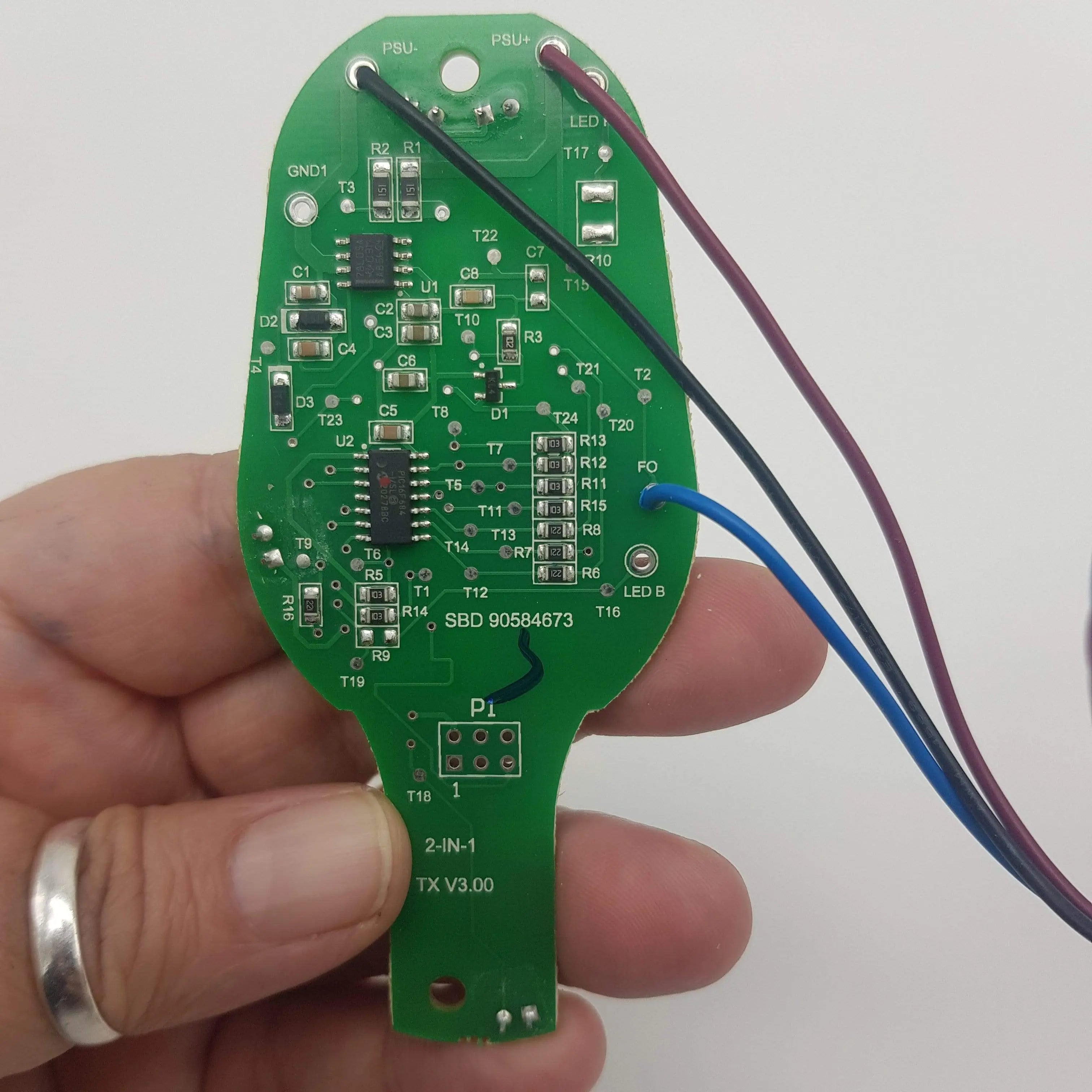 Scheda modulo comando per scopa a vapore Black+Decker FSMH1621 BLACK+DECKER