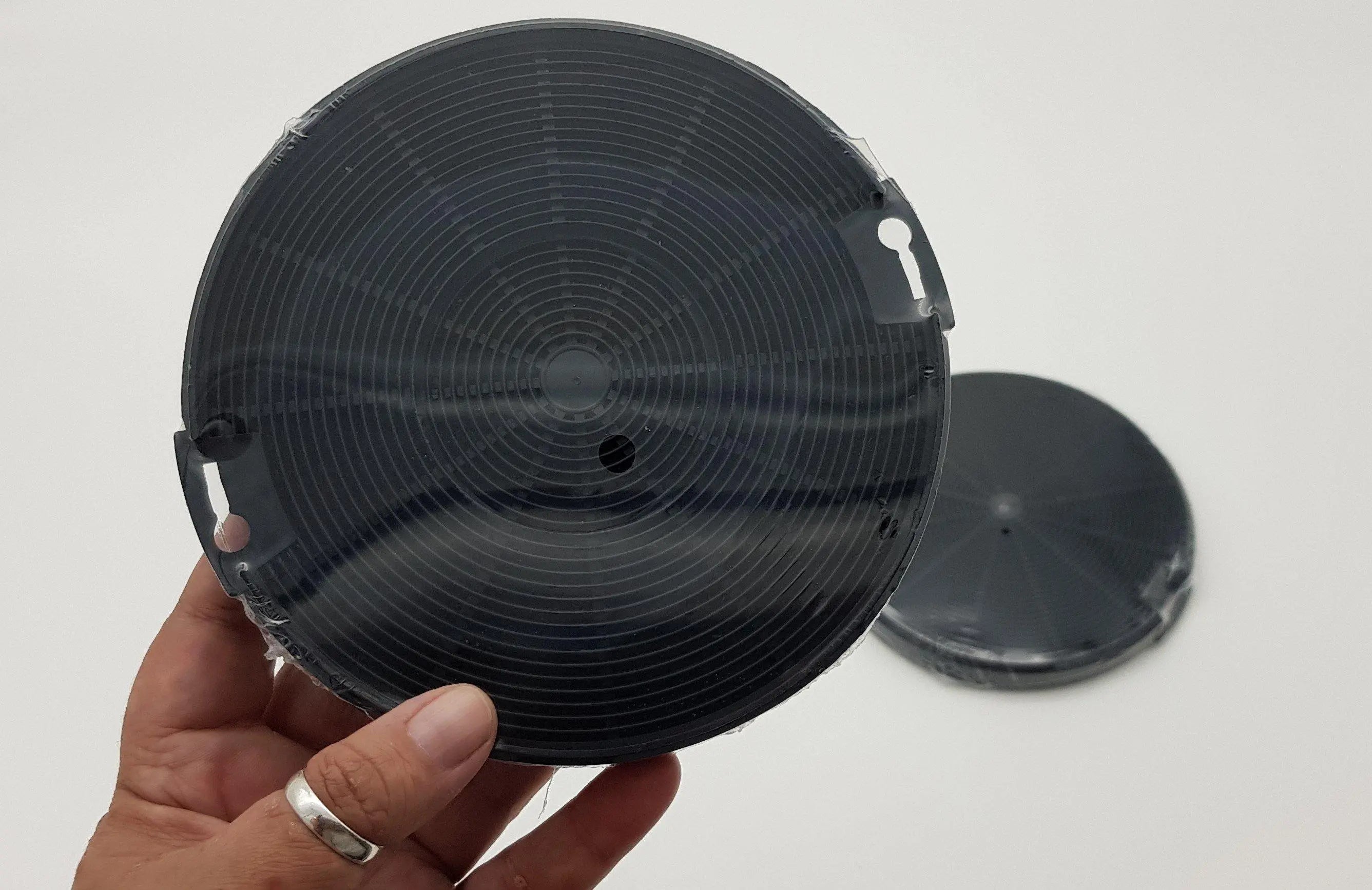 Filtro carbone per cappa elica diametro 150mm 112.0067.944 2pz FABER