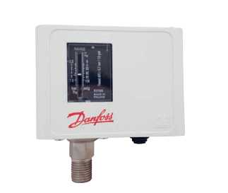 Pressostato DANFOSS riarmo manuale KP35 1/4 M. (0,2 - 7,5 bar) Prima Prima