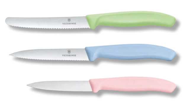 Set 3 utensili cucina (Manici light green, lilla, light pink) VICTORINOX VICTORINOX