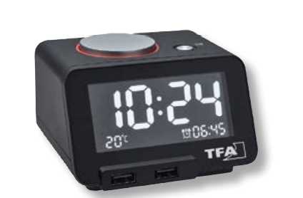 Svegli Digitale Con Termometro TFA TFA