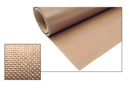 Tessuto fibra di vetro teflonato beige spessore 0.126mm H=1500mm Prima Prima