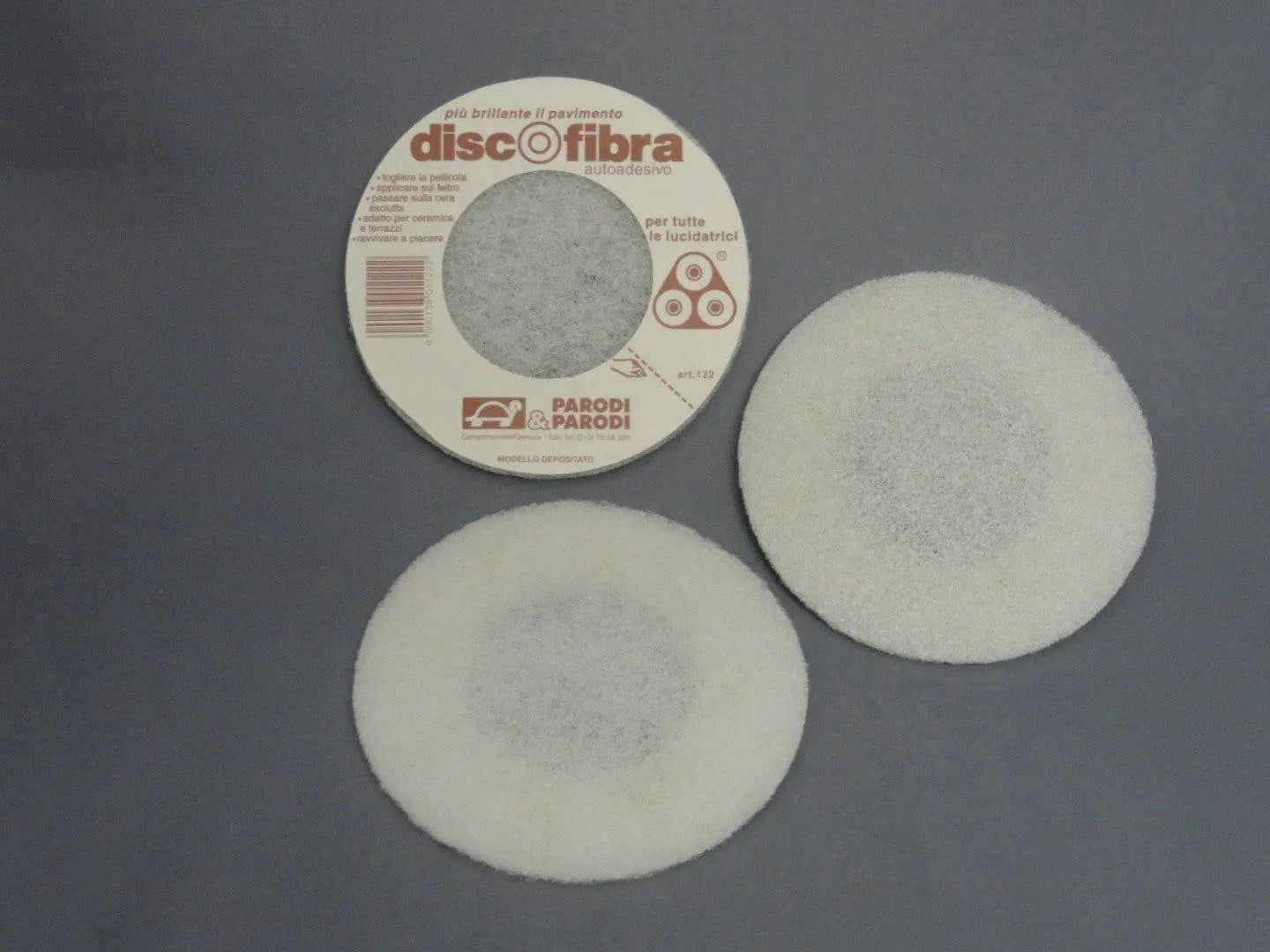 disco fibra adesivo per lucidatrice PARODI & PARODI