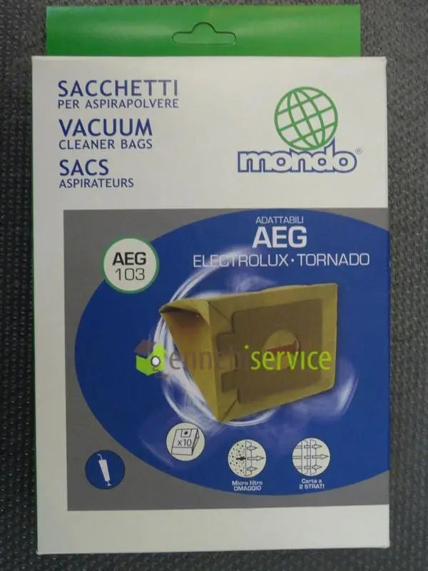 sacchi aspirapolvere aeg103 10pz UNIVERSALE