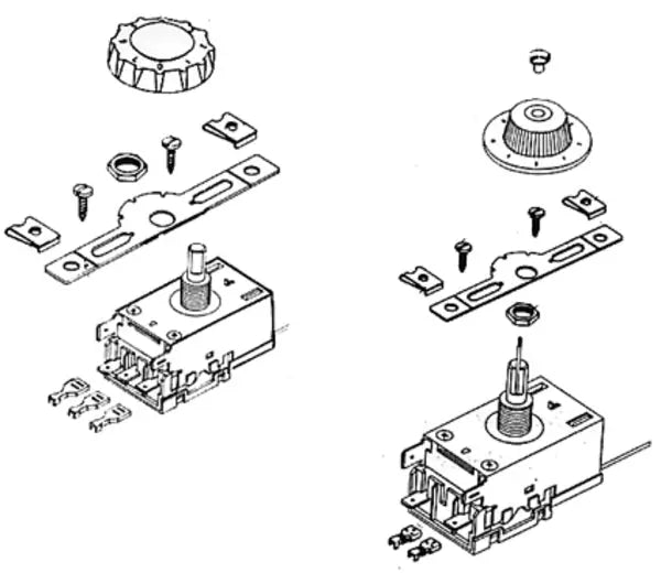 Termostato universale vt9 frigorifero 216FR06 UNIVERSALE